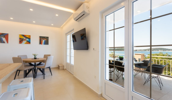 Dining area in the  Luxury Villa Sea Hug by the sea