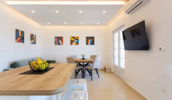 Dining area in the  Luxury Villa Sea Hug by the sea