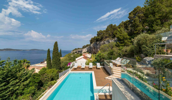 Luxusvilla Hvar Carpe Diem mit Pool
