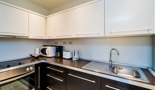 Fully equipped kitchen in the Luxury family villa for vacation at the beach in Dubrovnik