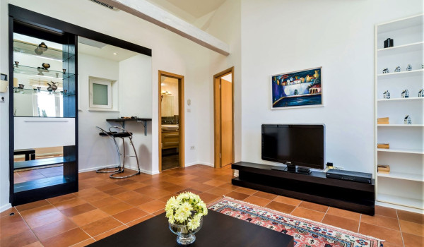 Living room of the Luxury beachfront villa Dubrovnik Palace with private poo and jacuzzi