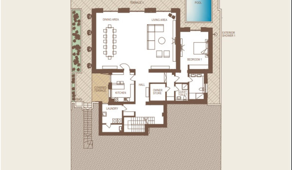 Croatia luxury pool villa Primosten Glamour for vacation and rent