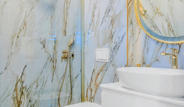 Luxury Beachfront pet friendly villa for 16 pax in Trogir - bathroom with shower