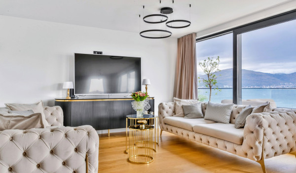 Luxury villa for a family vacation in Trogir - spacious living area
