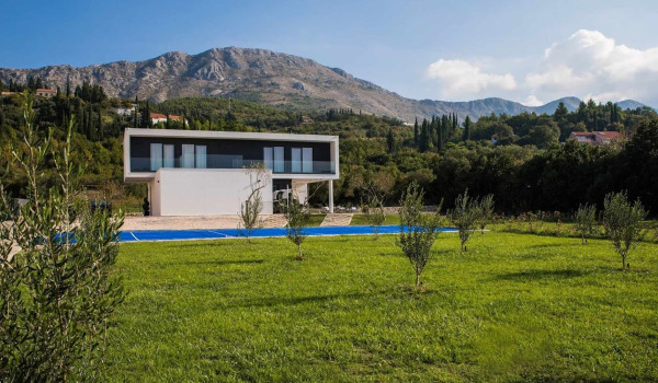 Luksuzna vila Mlini Quiet Land s bazenom 